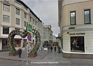 Схема прохода от метро Театральная, Охотный ряд, Площадь Революции