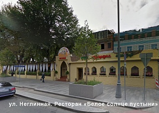 Схема прохода от метро Трубная, Цветной бульвар