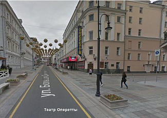 Схема прохода от метро Театральная, Охотный ряд, Площадь Революции